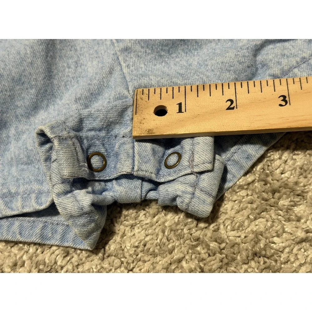 90s Vintage Toddler 3T OshKosh B'gosh Sunflower Denim Overall Shorts Made n USA